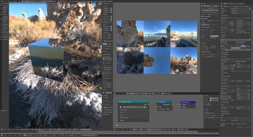 360 HDRi to Blender Cube/Enviroment Maps Convertor preview image